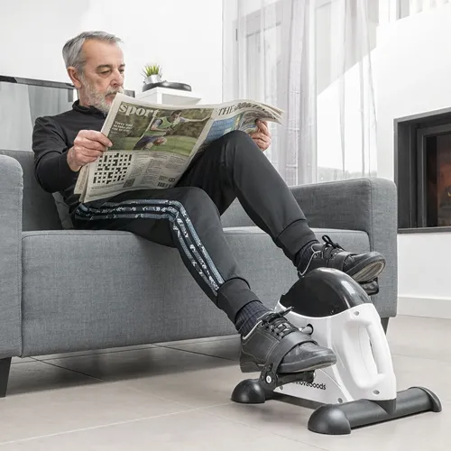 InnovaGoods® Stationäre Pedale - Heimtrainer für Arm- und Beintraining - Übungsgerät für Füße, ideal für ältere Menschen mit verstellbarem Widerstand und rutschfester Oberfläche für sicheres Training zu Hause.