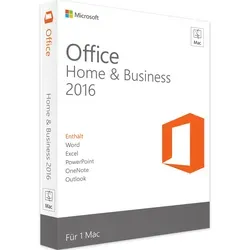Microsoft Office 2016 Home and Business | Mac / Windows | ESD | Multilingual