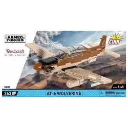 COBI 5905 AT-6 WOLVERINE - 7% Rabatt - Konstruktionsspielzeug für 7+, 263 Teile im Militärdesign, ideal für Fans historischer Modelle und kompatibel mit LEGO.