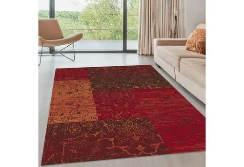 MY HOME Teppich "Bennet" Gr. 7, orange (terra) 240x330 cm - Vintage Design Teppich aus Kunstfaser, pflegeleicht und weich, ideal für stilvolle Wohnräume.