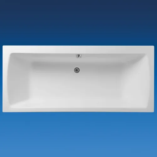 Badewanne Acryl Rechteckwanne 180 x 80 cm - Einbau-Badewanne aus weißem Acryl, ideal für entspannende Momente. Mit schneller Reinigung und Platz für bis zu 2 Personen, perfekt für Ihr Badezimmer.
