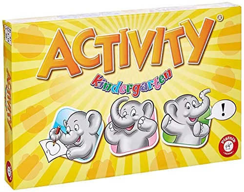 Piatnik Activity Kindergarten Activity - Gesellschaftsspiel für 3-16 Spieler, ideal für Kinder ab 4 Jahren und fördert kreatives Spielen