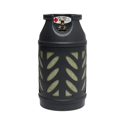Composite Propan-Gasflasche 10 kg - ultra-leicht für BBQ, Camping und Caravan - Produktart: Propangasflasche, ungefüllt – besonders leicht und ideal für Handwerker und Outdoor-Enthusiasten.