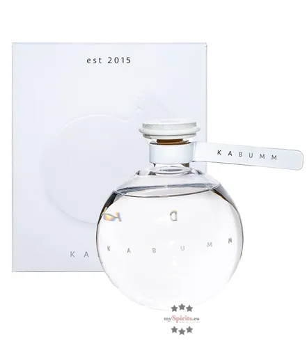 Kabumm Vodka - Wodka aus frischem Nackthafer und Winterweizen, destilliert bis zu 30 Mal für unvergleichliche Reinheit und Geschmack.