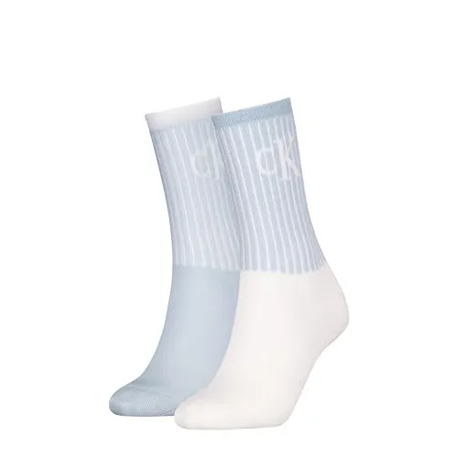 Calvin Klein Socks CKJ WOMEN SOCK 2P GLOSSY RIB