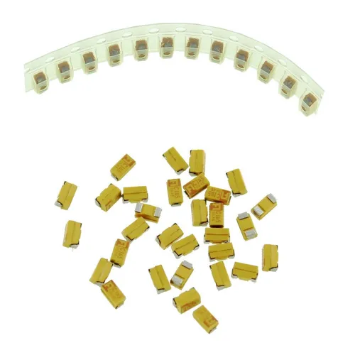 50x Tantal Kondensator SMD A 1,5µF 16V 125°C 3,2x1,6mm AVX TAJA155M016R 1,5uF