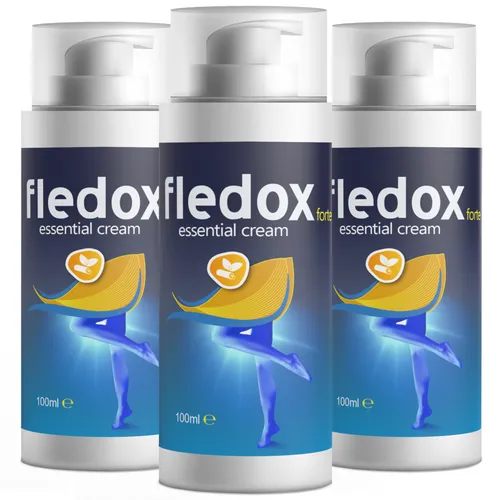 Fledox Forte Creme 3er Pack - 100 ml - Hochwirksame Creme zur Hautpflege, hergestellt in Deutschland, ideal für trockene und empfindliche Haut.