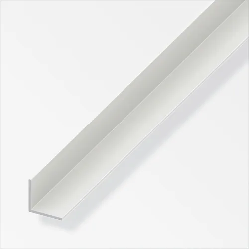 alfer Winkel 1 m, 50 x 50 mm PVC (Kunststoff) glatt weiss
