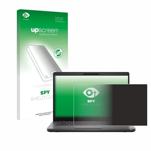 upscreen Anti-Spy Blickschutzfolie für Dell Latitude 5400 Made in Germany, Privacy Screen Displayschutz-Folie [Sichtschutz, Blaulichtfilter]
