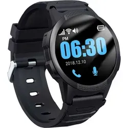 Seniorensmartwatch NC56E mit SOS und Sturzerkennung - Schwarz