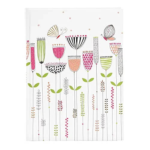 goldbuch Notizbuch DIN A5 Quality Time im Turnowsky Design, Kladde mit 200 Seiten, Papier 100g/m² blanko, Kunstdruckpapier Einband mit Goldprägung und Lesezeichen, ca. 15 x 22 cm