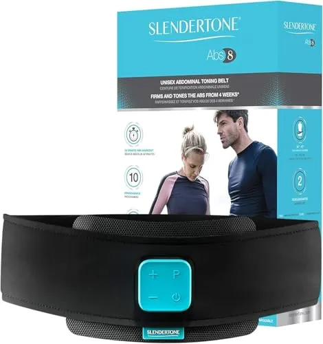 Slendertone Unisex-Adult Abs8 Bauchmuskeltrainer, Schwarz, Einheitsgröße