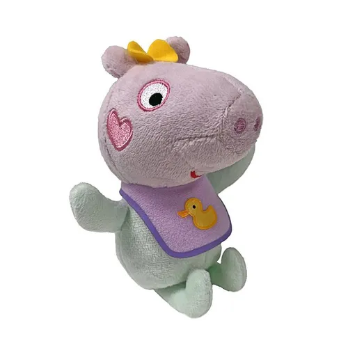 TY Baby Evie Peppa Pig Beanie - Kuscheliges Plüschtier für Kinder - Stofftiere & Teddybären - Baby Evie, das neue Mitglied der Peppa Pig Familie, perfekt für fantasievolles Spielen und als gemütlicher Begleiter für die Kleinen.