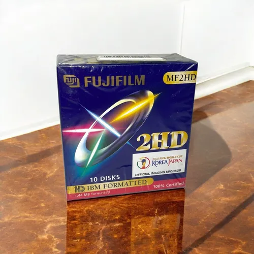 Fujifilm MF2HD 10x Floppy Disk - 1,44 MB IBM Formatted - NEU & Sealed