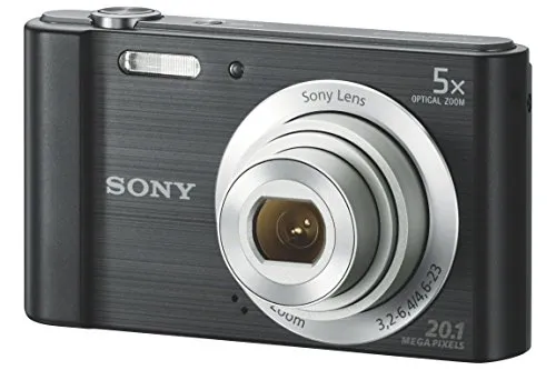 Sony DSC-W800 Digitalkamera (20 Megapixel, 5x Opt. Zoom) - Entdecken Sie die Welt der Fotografie mit der Sony DSC-W800. Dank des 26-mm-Weitwinkelobjektivs und 5-fach-Zoom sind Ihnen atemberaubende Aufnahmen garantiert. Halten Sie Ihre Erinnerungen in klaren HD-Videos fest.