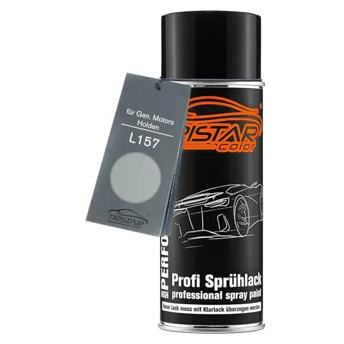 TRISTARcolor Autolack Spraydose für Gen. Motors/Holden L157 Star Silver III Metallic Basislack Sprühdose 400ml