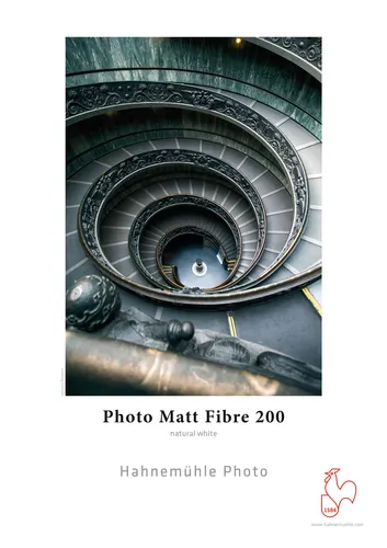 Inkjet Fotopapier 25BL HAHNEMÜHLE 200g A4 DIN - Hochwertiges Fotopapier für brillante Druckergebnisse, ideal für professionelle Fotografie und kreative Projekte