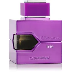 Al Haramain L' Aventure Iris Extrait de parfum 100 ml - Unisex - Damendüfte mit einer harmonischen Mischung aus blumigen und würzigen Noten, die den ganzen Tag anhält und pure Eleganz ausstrahlt.