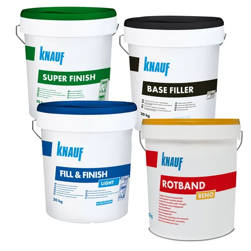SHEETROCK Fill Finish light - 20 kg Spachtelmasse, ideal für leichte Anwendungen und perfekte Oberflächenveredelung