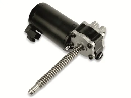 Getriebemotor 5503740, 12V - Spindel - Getriebemotor für vielseitige Anwendungen, wahlweise links oder rechts drehend, ideal für präzise Antriebe mit 12V Betriebsspannung und 22A max. Stromaufnahme.