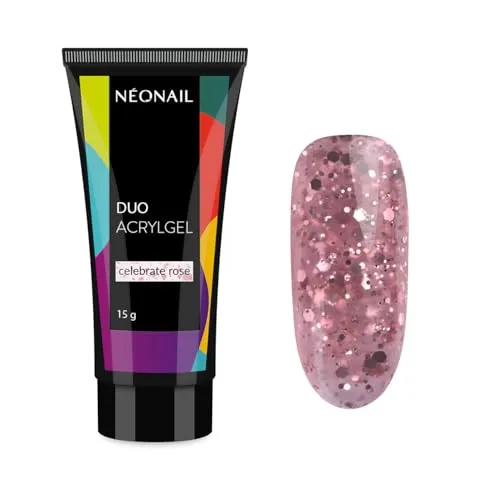 NEONAIL DUO ACRYLGEL Celebrate Rose - Polygel - Gel Nägel - Acryl Nägel - Acryl Gel - Nagelverlängerung - Acrylgel - 15 g