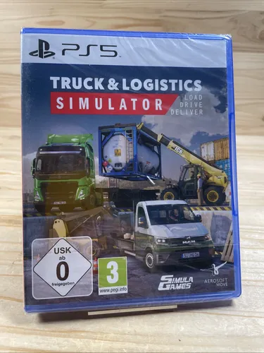 Truck & Logistics Simulator PS5 - Fahren und Managen wie ein Profi - PC- & Videospiele: Erlebe spannende Logistik-Herausforderungen auf der PS5 mit realistischer Simulation und strategischem Gameplay. Ideal für Fans von Transport- und Managementspielen.