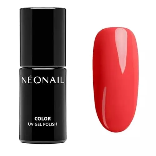 NEONAIL UV Nagellack 7,2 ml Rot Hot Crush NEONAIL Farben UV Lack Gel Nägel Nageldesign Shellack