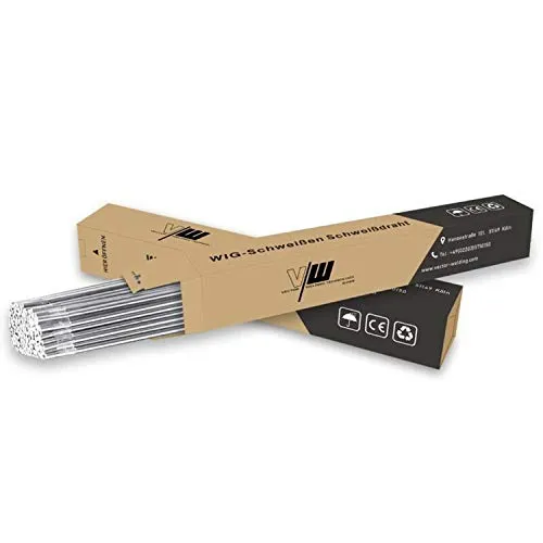 VECTOR WELDING WIG Schweißstäbe - Schweißdraht - Schweißzusatz - Edelstahl hochlegiert - ER316Li - Ø 2,4 / Länge 500 mm / 1 kg