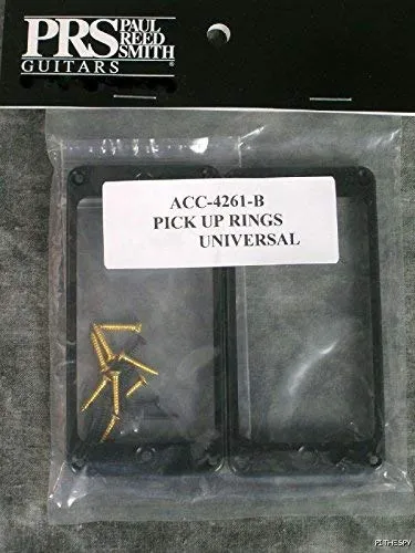 PRS Pickup Rings Humbucker Universal Angle, Black - Gitarren Ersatzteil