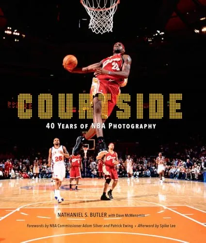 Courtside: 40 Years of NBA Photography - Bücher, beeindruckende Sammlung von NBA-Fotografien, die die Geschichte und Emotionen des Basketballs festhalten.