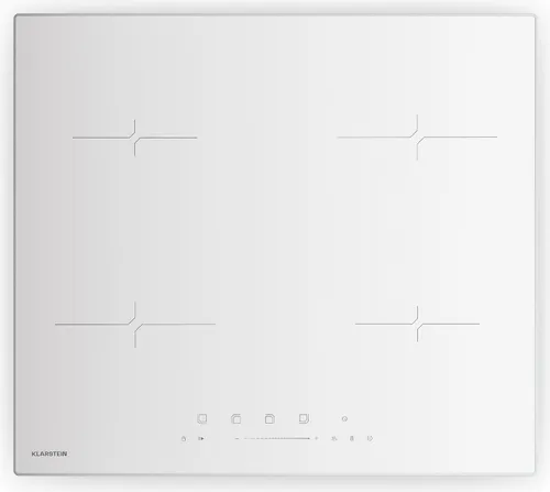 Klarstein Velaire Induktionskochfeld 60cm - 4-Zonen, 7000W - Kochfelder mit 7000W Boost für blitzschnelles Kochen, präzise Touch-Steuerung und praktische Kindersicherung für sicheres Kochen.