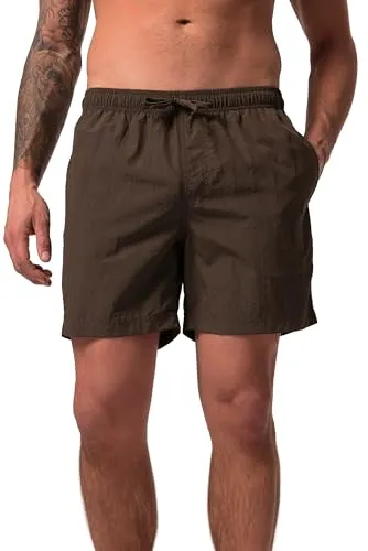 JP 1880 Herren Badeshorts L-8XL - Bequem und stylisch - Badeshorts für Herren in Übergrößen bis 8 XL, mit elastischem Bund und Innenslip aus Mesh für optimalen Tragekomfort.