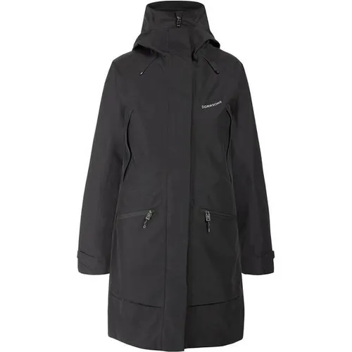 DIDRIKSONS Damen Mantel ILMA WNS PARKA 8 - Funktionsjacke, wind- und wasserdicht mit atmungsaktivem Material, verstellbarer Kapuze und reflektierenden Details für optimale Sichtbarkeit.