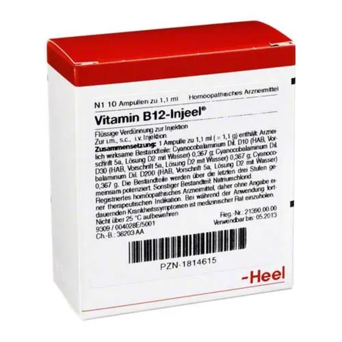 Vitamin B12 Injeel Ampullen Inhalt: 10 St