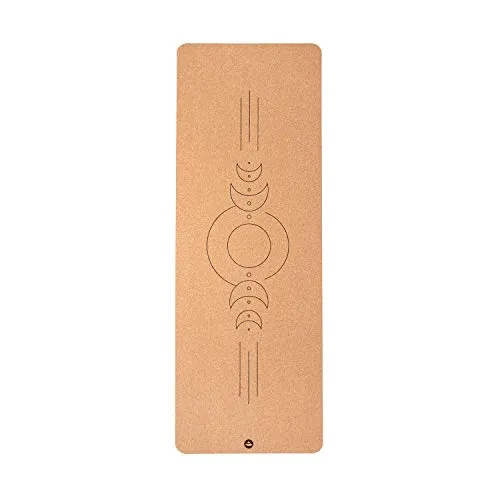 Bodhi Yogamatte Kork 4 mm – Nachhaltig & Rutschfest - Sportmatte aus 100% Kork und Naturkautschuk, ideal für Hot Yoga. Antibakteriell, geruchsabweisend und sorgt für hohe Rutschfestigkeit auch bei schweißtreibenden Übungen.