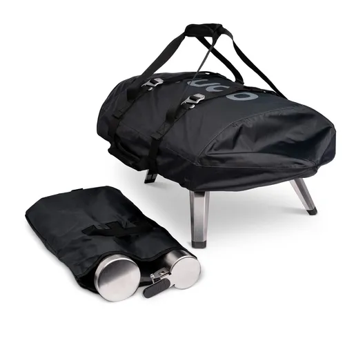 Ooni Fyra 12 Pizzaofen - tragbarer Holzpellet Ofen - Grill Kategorie: Pizzaofen, ideal für authentische Holzofenpizza, kompakt und tragbar, perfekt für Gartenpartys und Camping.