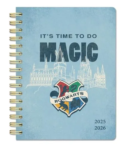 2025-2026 Harry Potter: Hogwarts Student Planner: August - July, 6.5 X 8.25