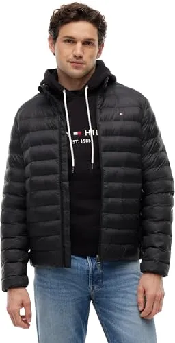 Tommy Hilfiger Herren Core Packable Recycled Jacket Mw0mw39990 - Funktionsjacke aus recycelten Materialien, leicht und packbar - ideal für umweltbewusste Modebewusste.