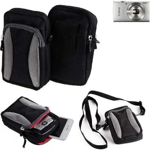 Kamera Tasche für Canon IXUS 185 Umhängetasche Gürteltasche Holster Fototasch
