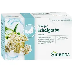 SIDROGA Schafgarbe - Heilkräuter für Ihre Gesundheit - Arzneimittel mit Schafgarbenkraut, bekannt für seine natürliche Unterstützung bei Magen-Darm-Beschwerden.