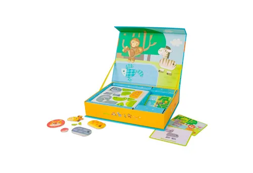 Classic World Classic World - Magnetspiel Tiere - 27x20,5x5,5cm - ab 3 Jahre Magnetspielbausteine