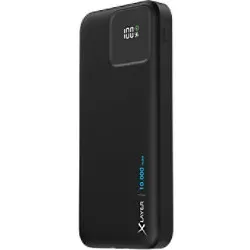 XLayer Powerbank 10.000 mAh - Schwarz - Powerbank mit 4 Ausgängen, ideal für schnelles Laden unterwegs. Mit 2 x USB-C PD20W und 1 x USB-A, perfekt für mehrere Geräte gleichzeitig.