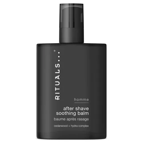 RITUALS Homme After Shave Balsam 100ml – Beruhigende Pflege für Männer - Erlebe die Homme Collection: Dieser After-Shave-Balsam (100ml) beruhigt die Haut nach der Rasur, lindert Irritationen und spendet intensive Feuchtigkeit mit Ginseng und Hydra-Komplex. Ideal für eine erfrischende Pflegeroutine.