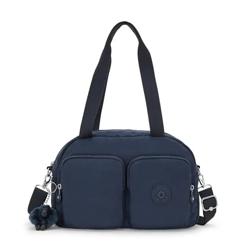 Kipling COOL DEFEA Schultertasche - Wasserabweisend in Blau - Mittelgroße Umhängetasche aus 100 % Polyamid, perfekt für den Alltag. Wasserabweisend und leicht mit nur 0,35 kg.