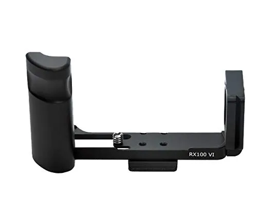 fittings4you RX100 VI Quick Release L-Halter kompatibel mit Sony RX100 VI L Schiene Plate Arca LC7838