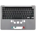A2289 Topcase Tastatur mit Backlit Touchbar für Macbook Pro Retina 13" 2020 grau
