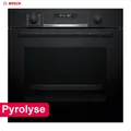 Bosch Einbaubackofen 60cm Schwarz Air Fry Pyrolyse Heißluft Grill Backofen