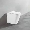 Spülrandloses Stand-WC inkl. Soft-Close Sitz BTW-6055 - Weiß