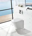Spülrandloses Stand-WC inkl. Soft-Close Sitz BTW-6055