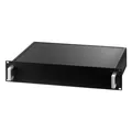 Monacor 19 Zoll Rackgehäuse 2 HE RC-13 (Zubehör) (RC-132/SW)